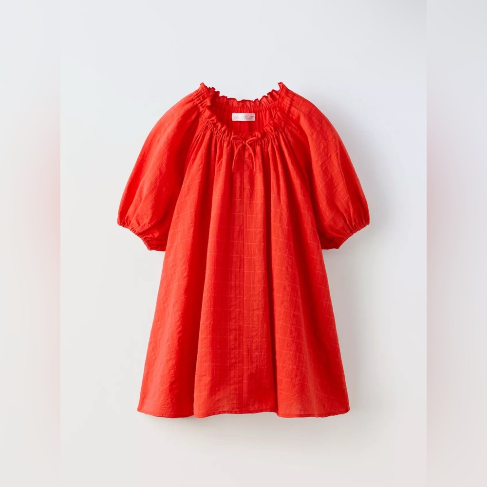 Zara kid’s TEXTURED DRESS